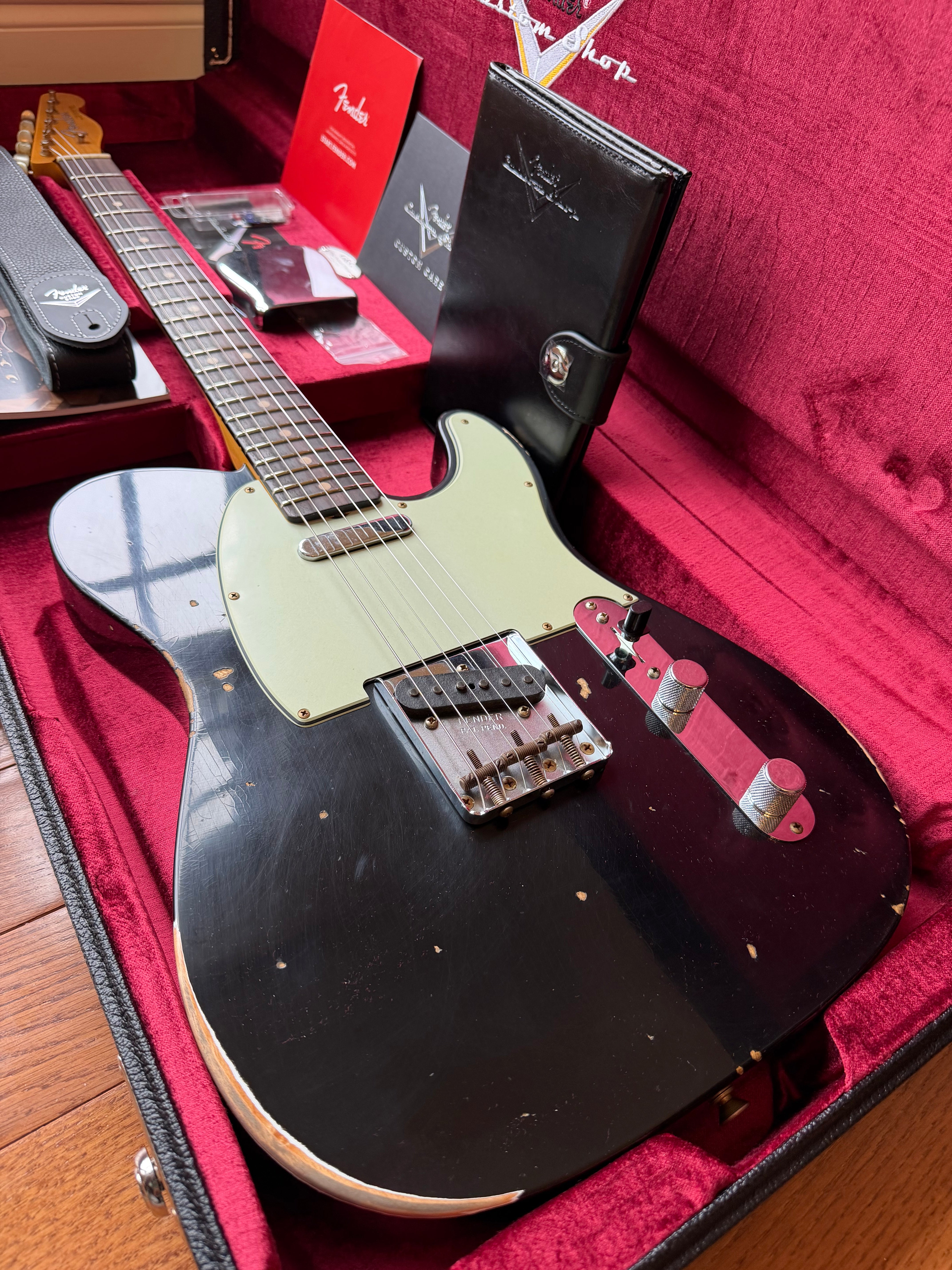 2026 Fender Custom Shop ‘63 Telecaster LR25 Relic - Black