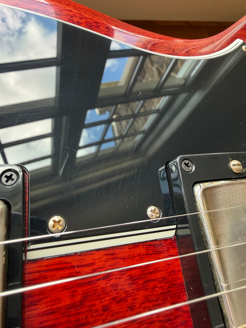 2026 Gibson Custom Shop ‘61 Les Paul SG Standard Stop Tail VOS - Cherry Red