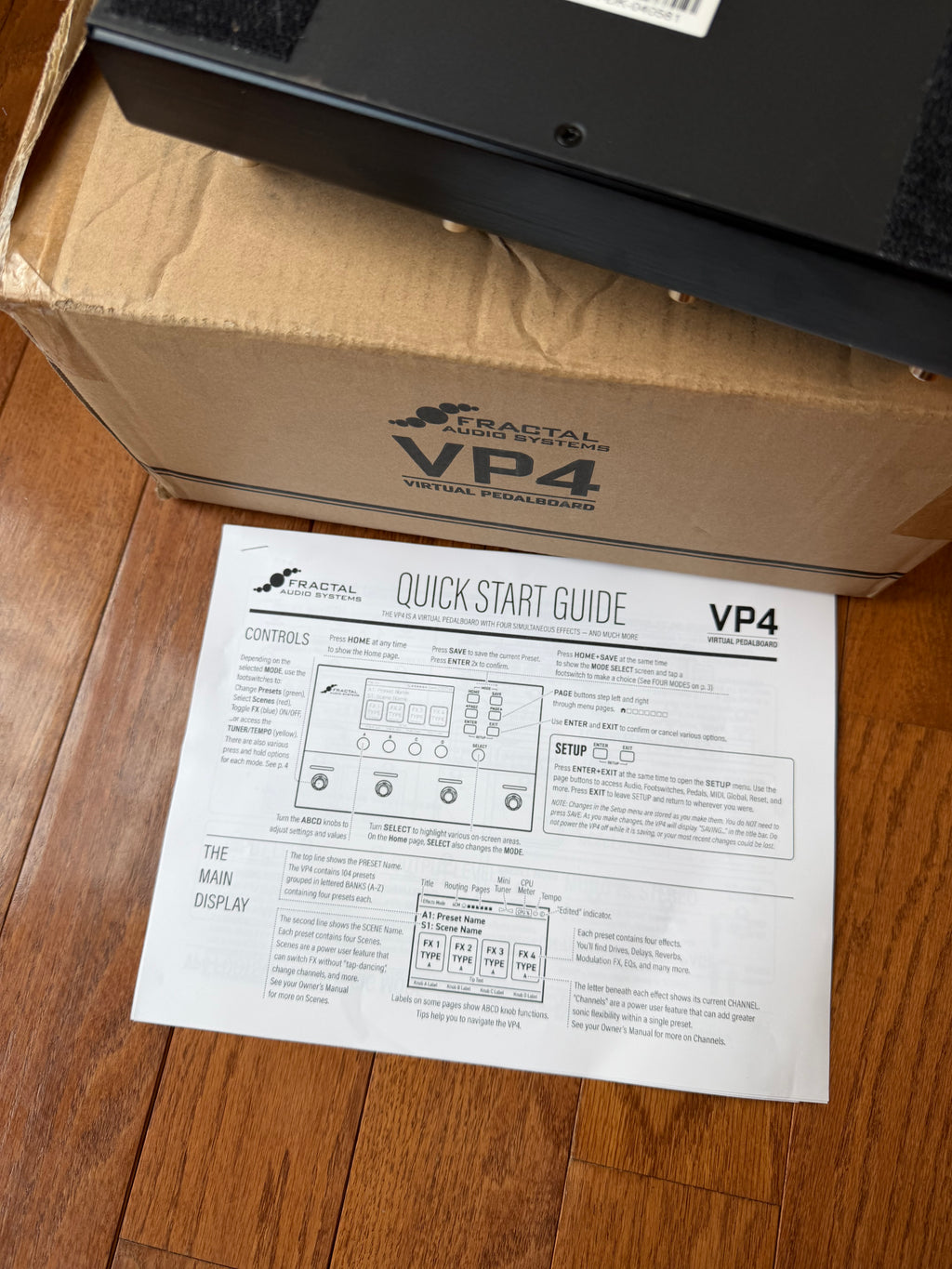 Fractal Audio VP4 Virtual Pedalboard