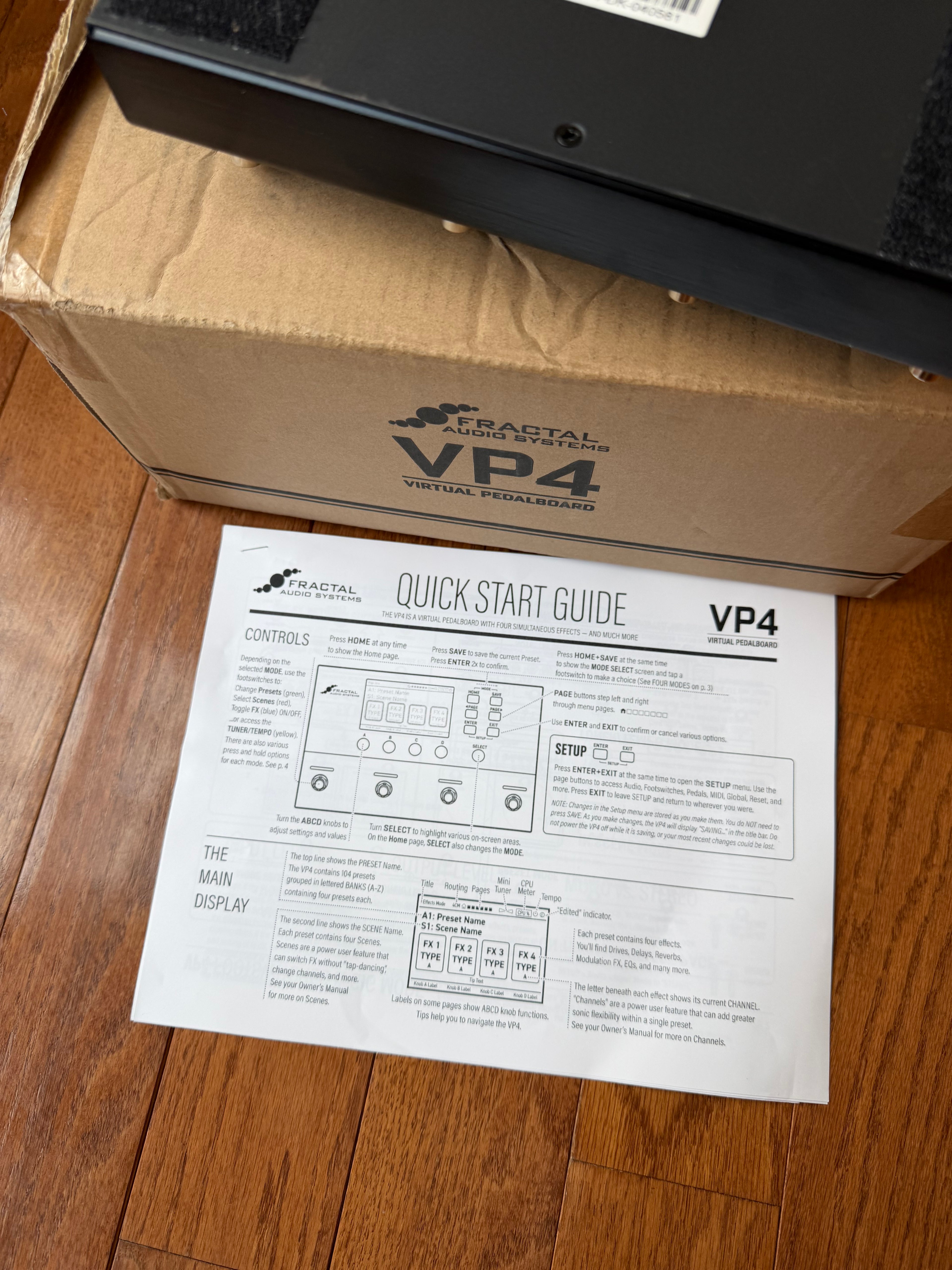 Fractal Audio VP4 Virtual Pedalboard