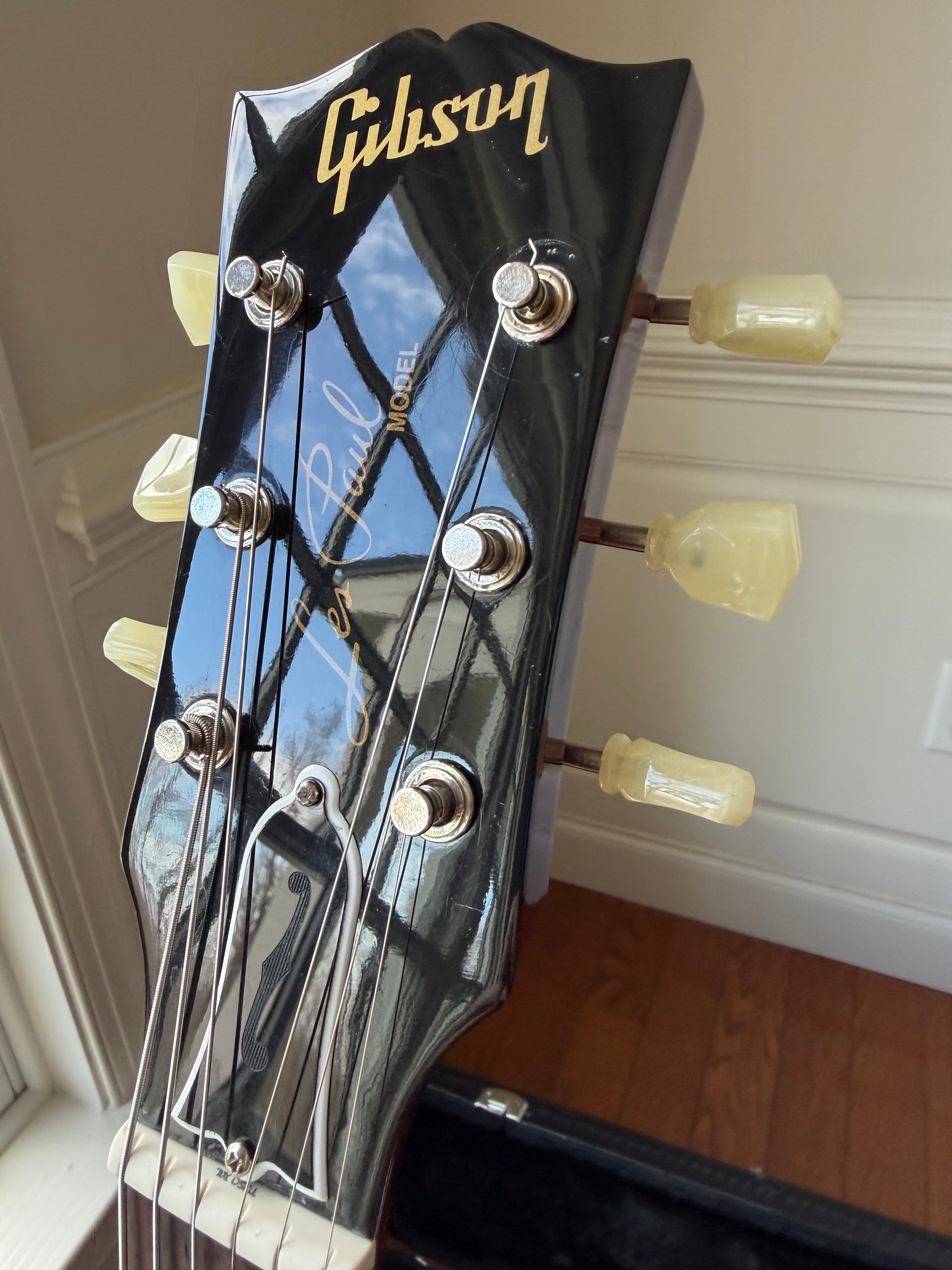 2016 Gibson ES Les Paul - Wine Red - Image 9