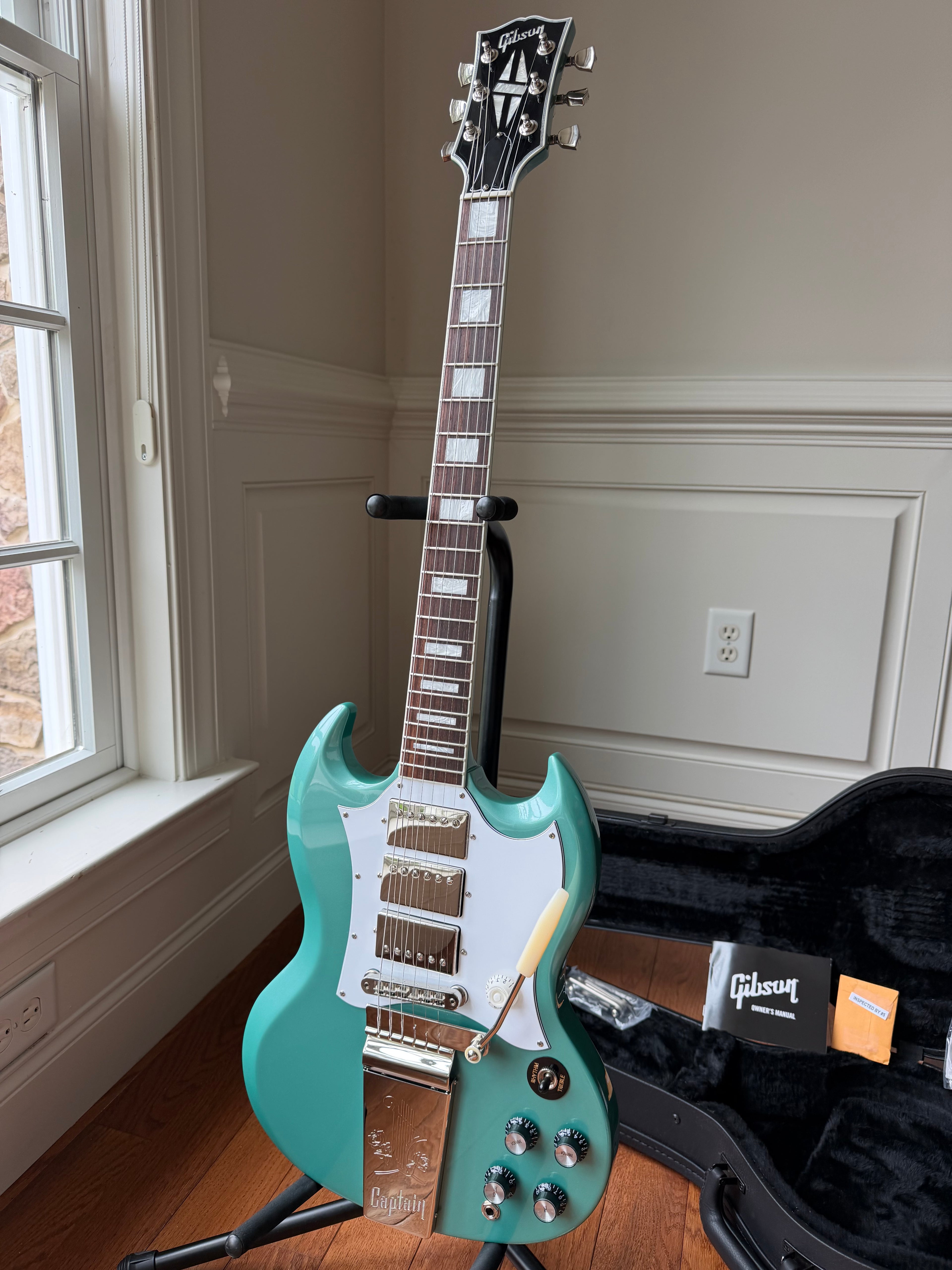 2021 Gibson Kirk Douglas Signature SG - Inverness Green