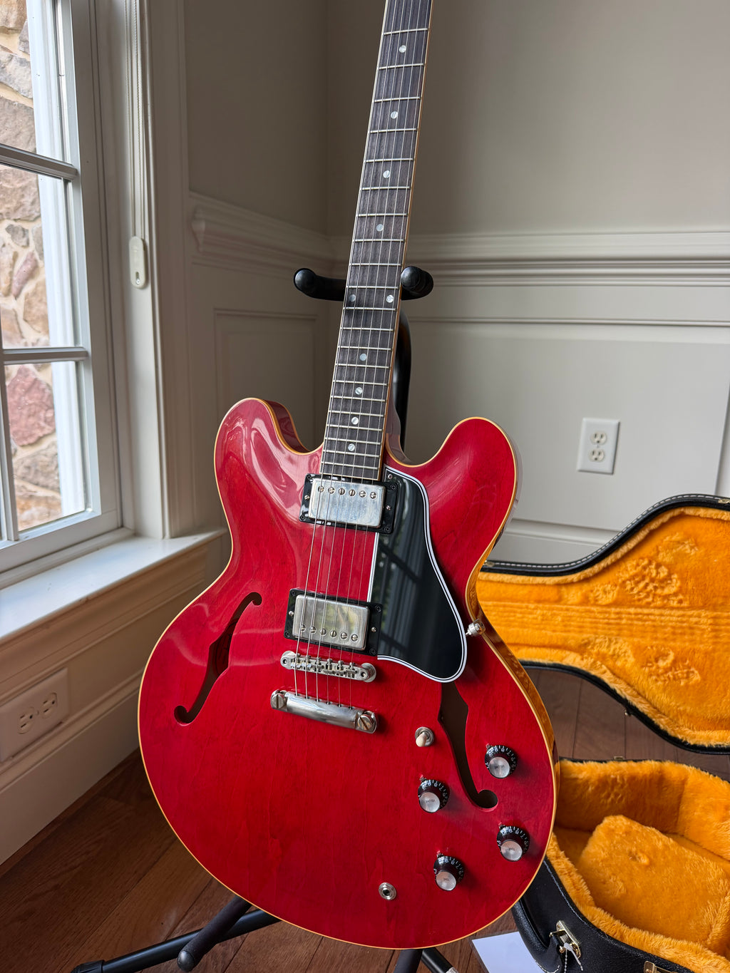 2026 Gibson Custom Shop ES-335 ‘61 Reissue VOS - Sixties Cherry Red