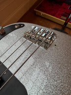 2025 Fender Custom Shop ‘58 Precision Bass NOS Roasted Neck - Silver Sparkle