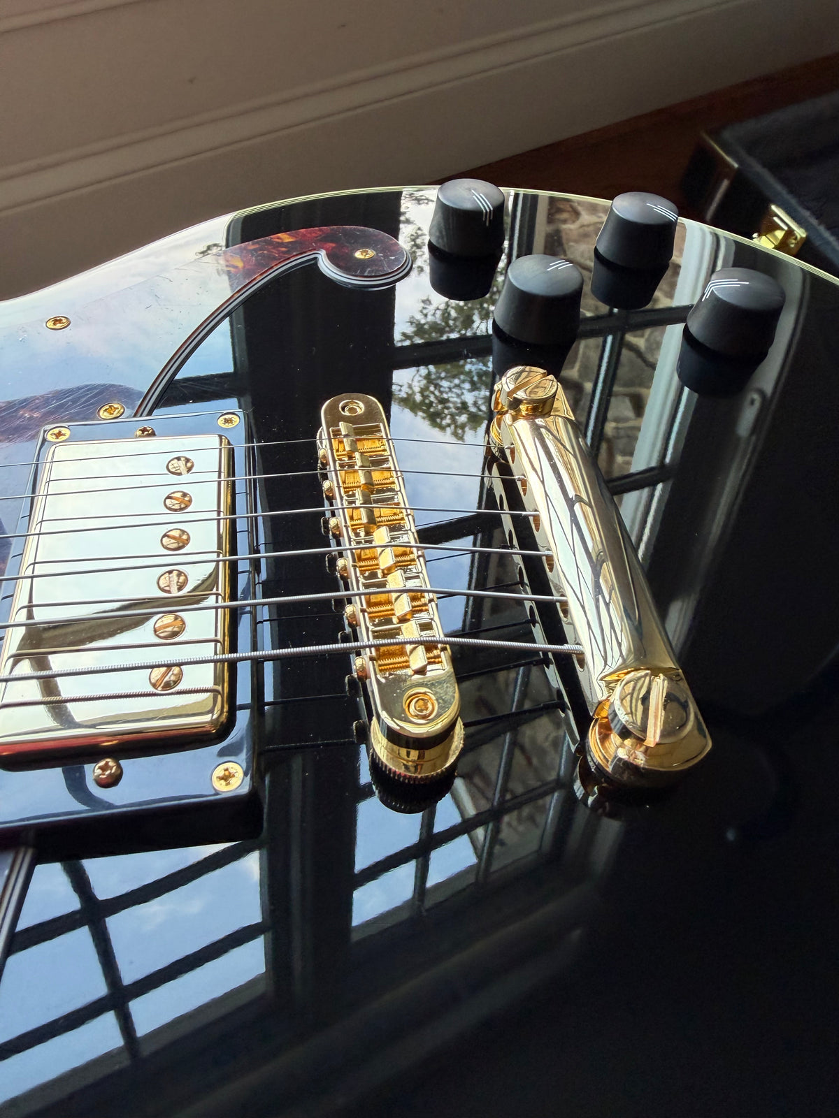 2024 D'Angelico Deluxe Atlantic Baritone - Solid Black