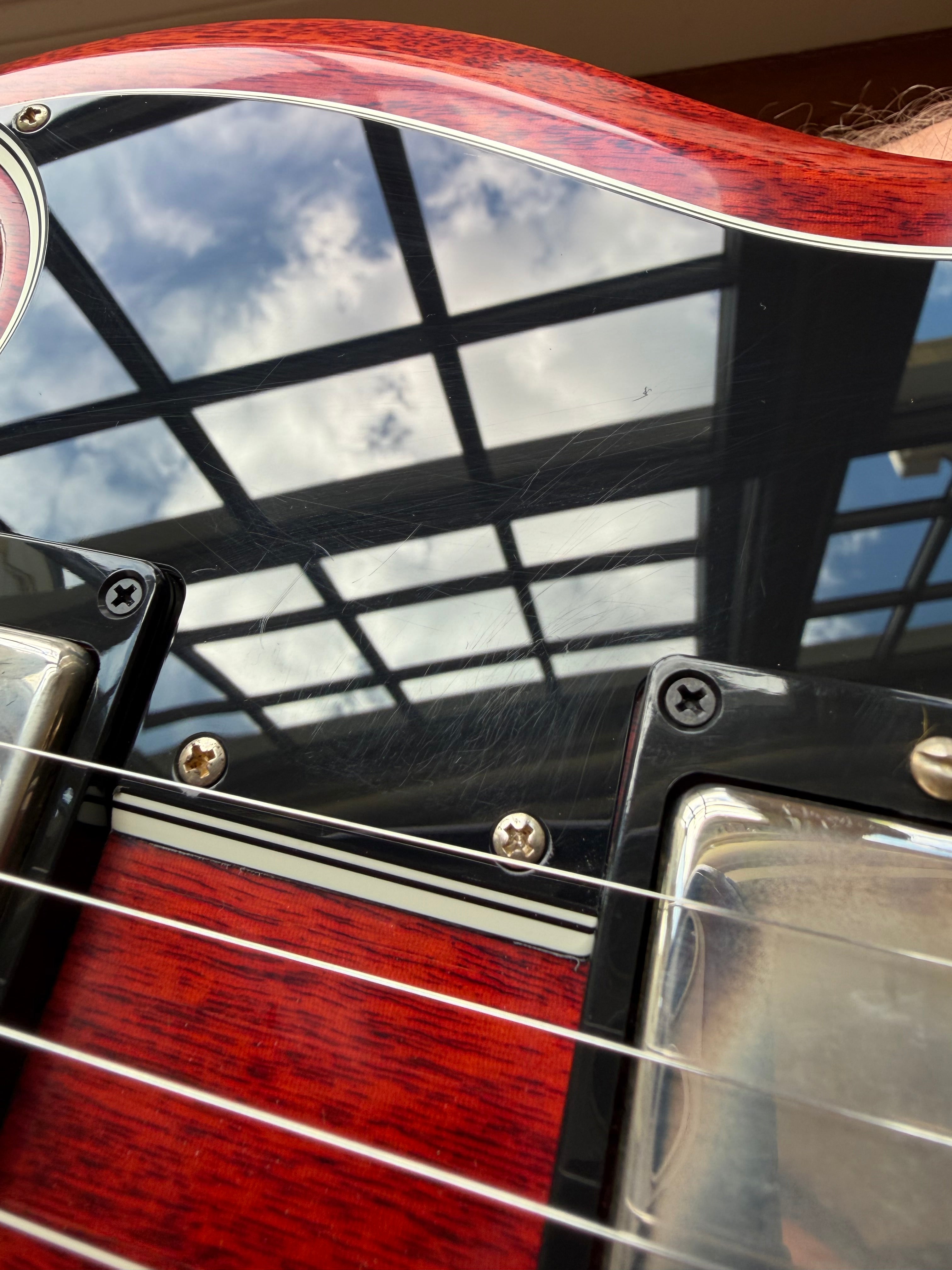 2026 Gibson Custom Shop ‘61 Les Paul SG Standard Stop Tail VOS - Cherry Red