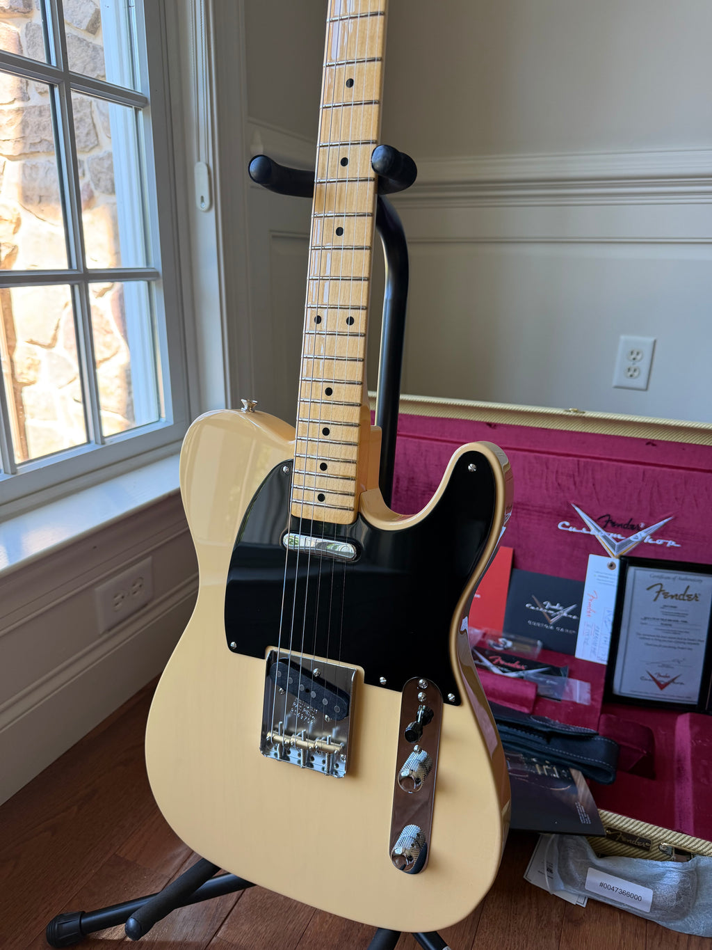 2026 Fender Custom Shop ‘52 W19 Telecaster Limited Edition NOS - Faded Nocaster Blonde