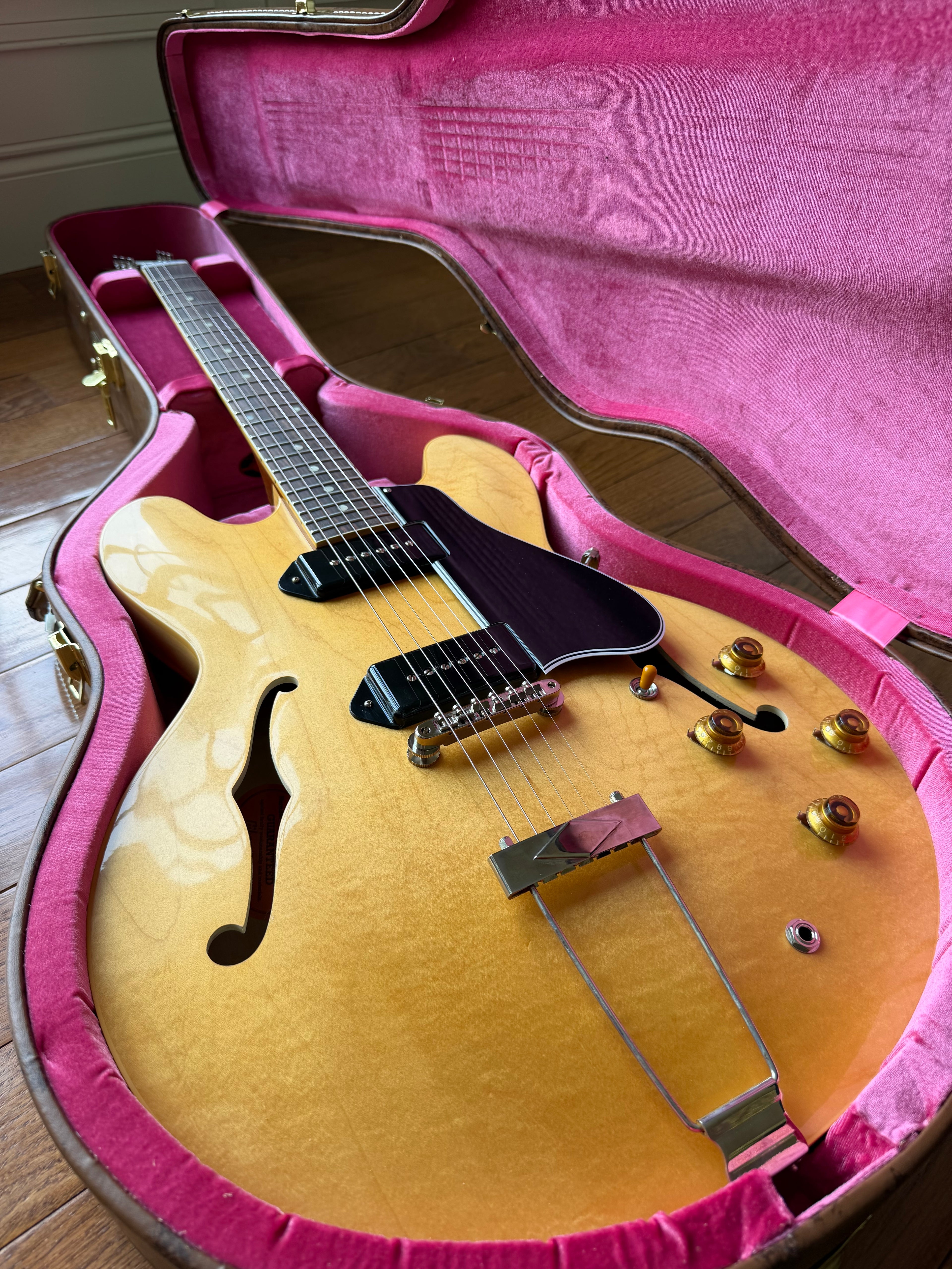 2026 Gibson Custom Shop ES-330 ‘59 Reissue VOS - Vintage Natural