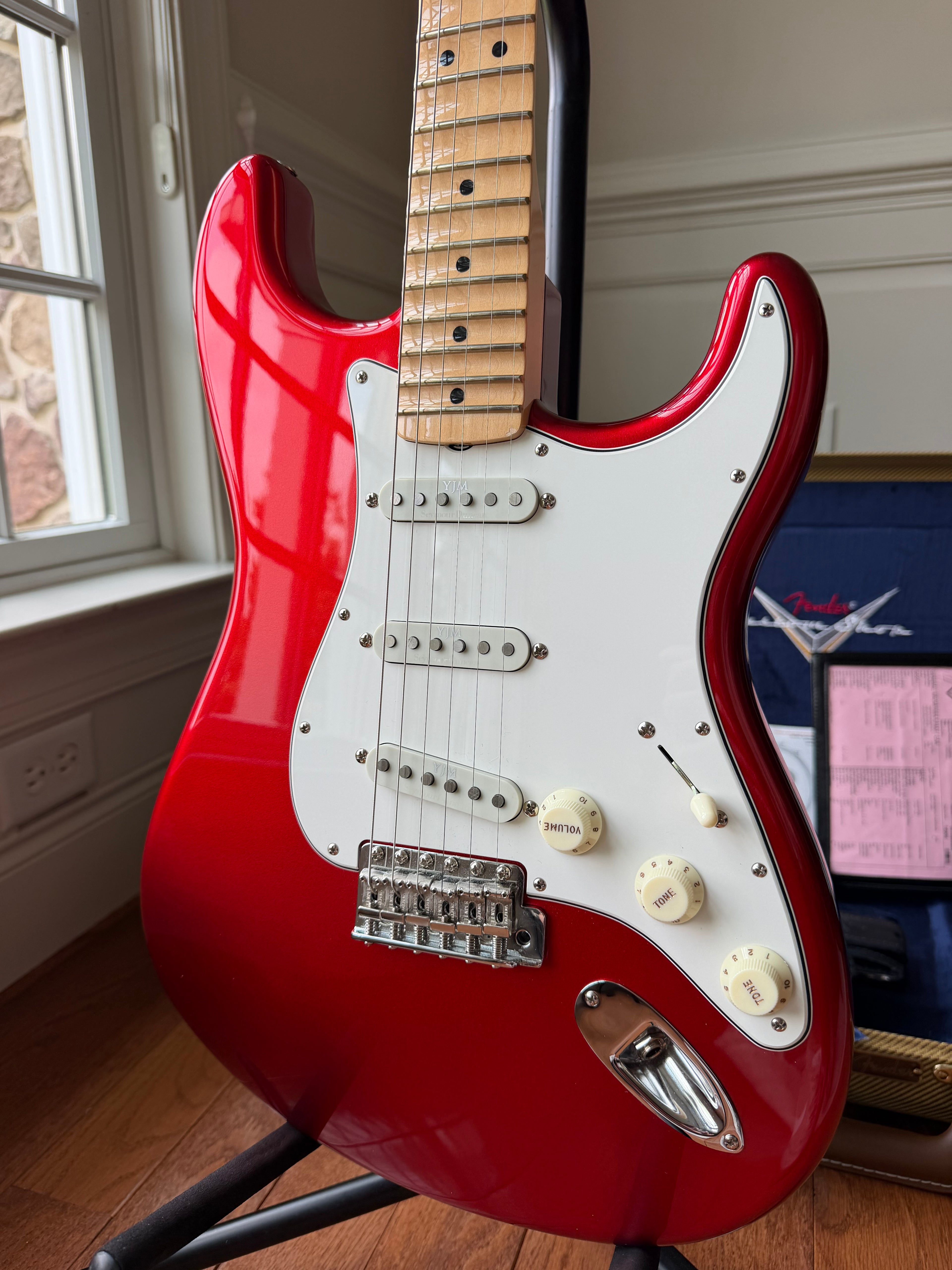 2023 Fender Custom Shop Yngwie Malmsteen Stratocaster - Candy Apple Red