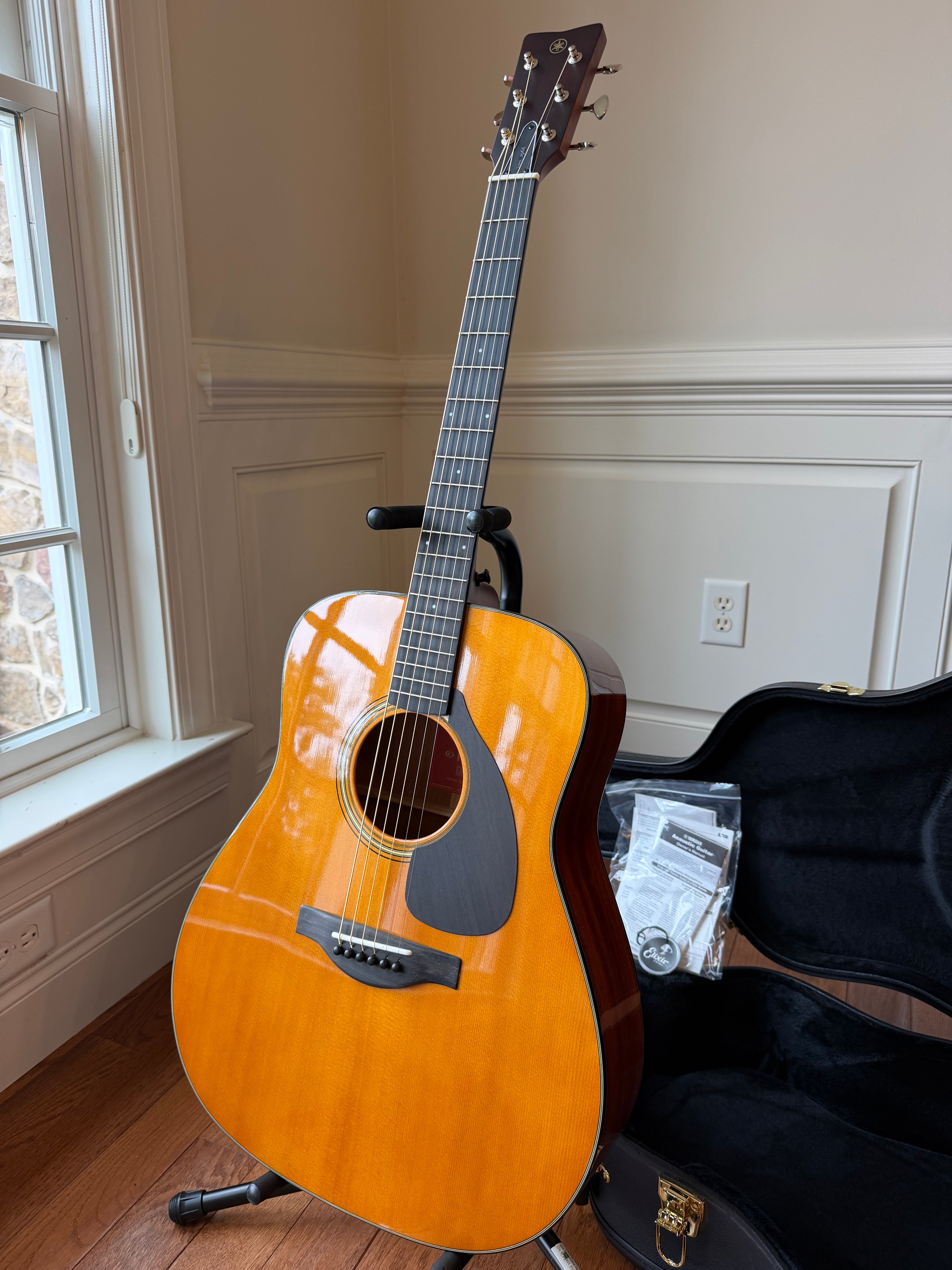 2025 Yamaha FG5 Red Label Acoustic Guitar