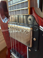 2025 Gibson Custom Shop '64 SG Standard VOS Maestro Vibrola - Cherry Red - Image 4