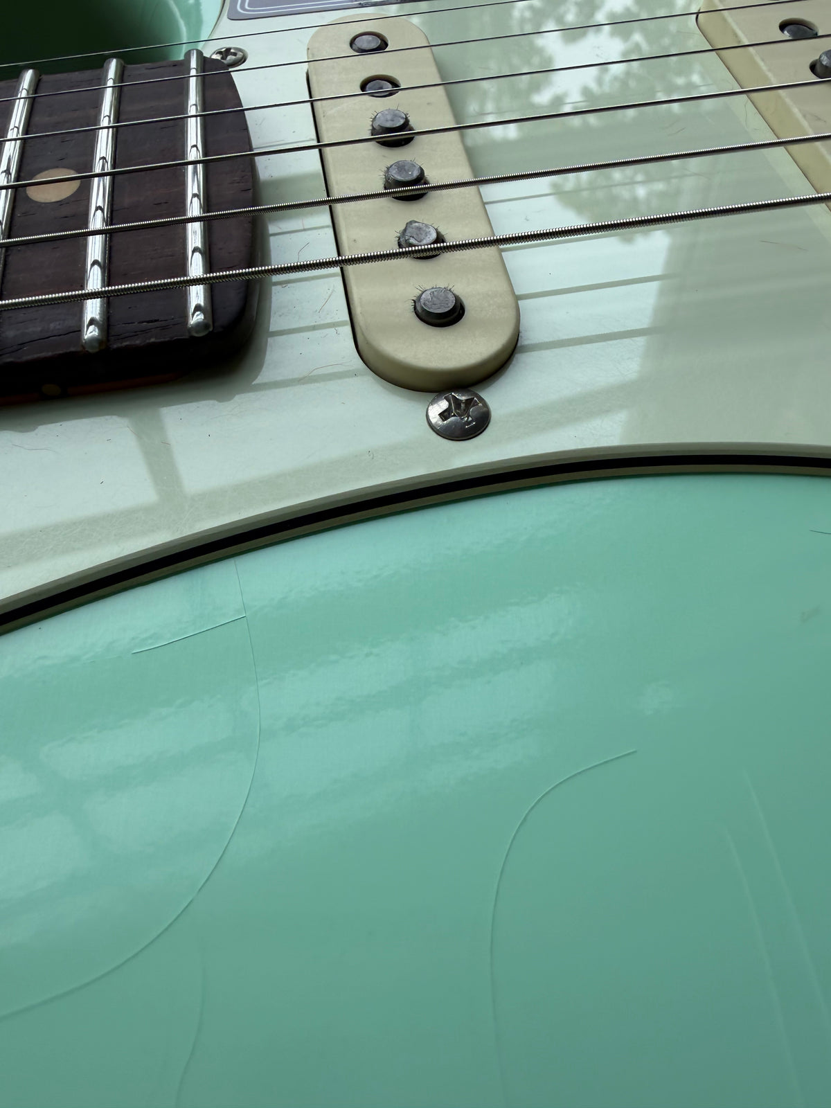 2026 Fender American Ultra Luxe Vintage 60s Stratocaster - Sea Foam Green