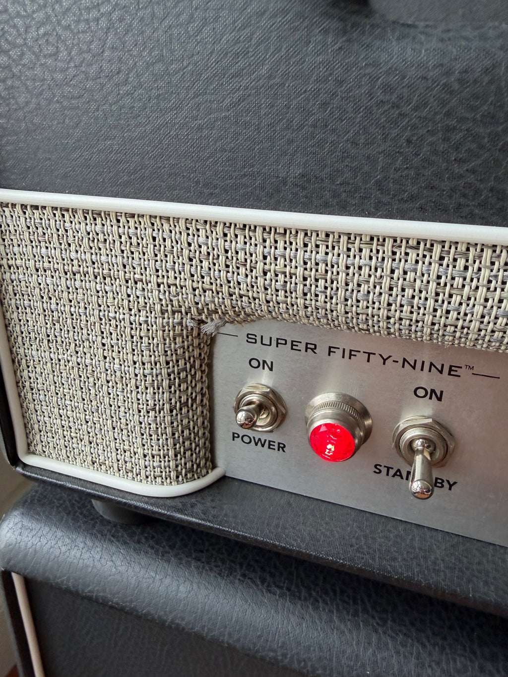 2025 Magnatone Super Fifty-Nine M80 Guitar Amp Head and Cab Stack - Image 10