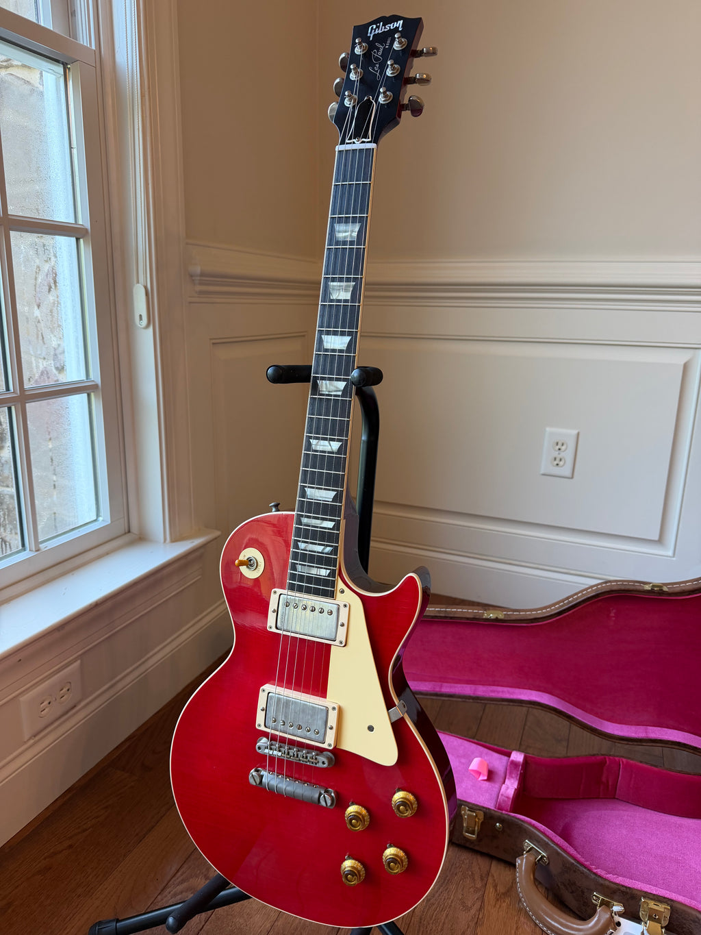 2026 Gibson Custom Shop Les Paul ‘58 Reissue R8 Chambered Murphy Lab Ultra Light Aged - Sweet Cherry Red