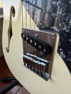 2013 Fender American Deluxe Telecaster Thinline - Olympic White - Image 6