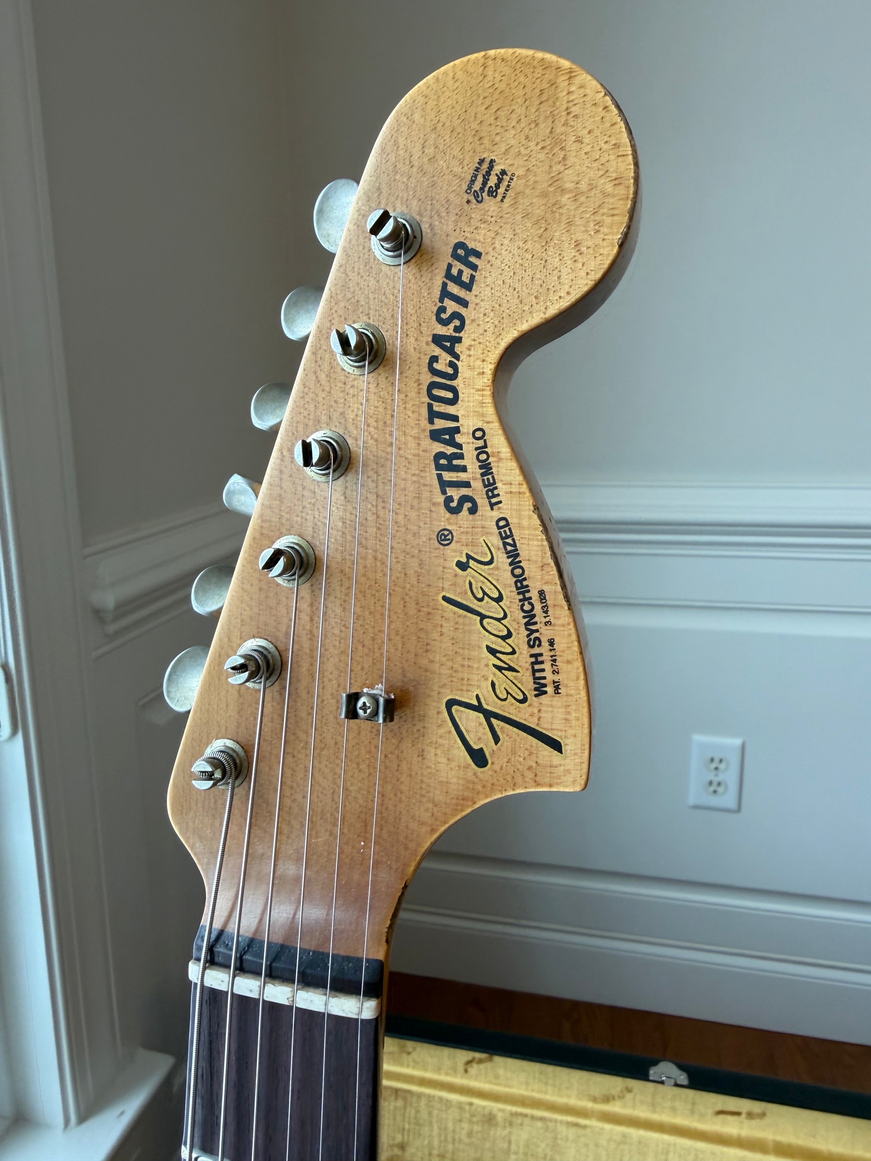 2025 Fender Custom Shop Stratocaster Pro W25 Relic - Aged Lake Placid Blue - Image 8