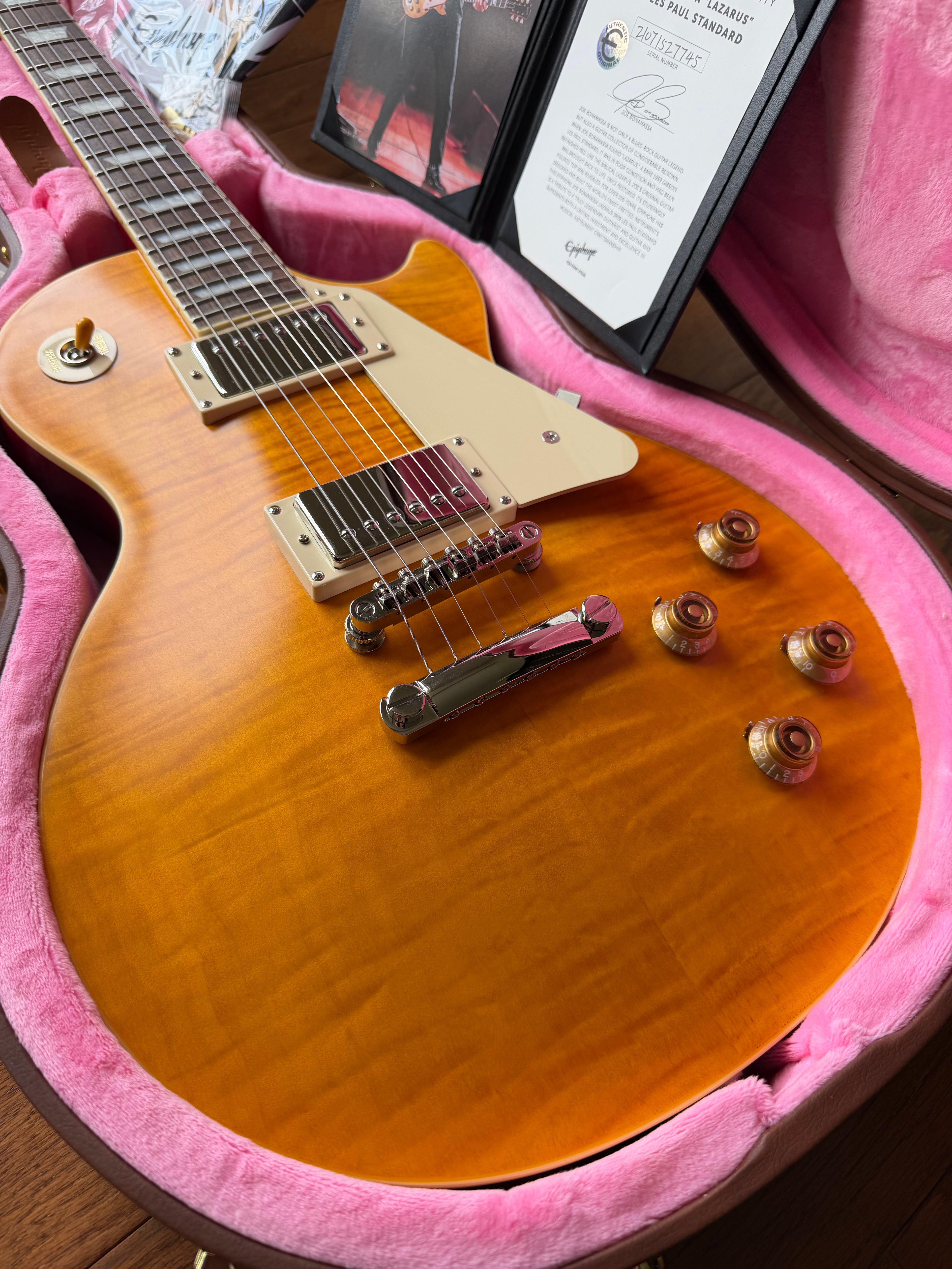 Epiphone Joe Bonamassa Signature "Lazarus" '59 Les Paul Standard