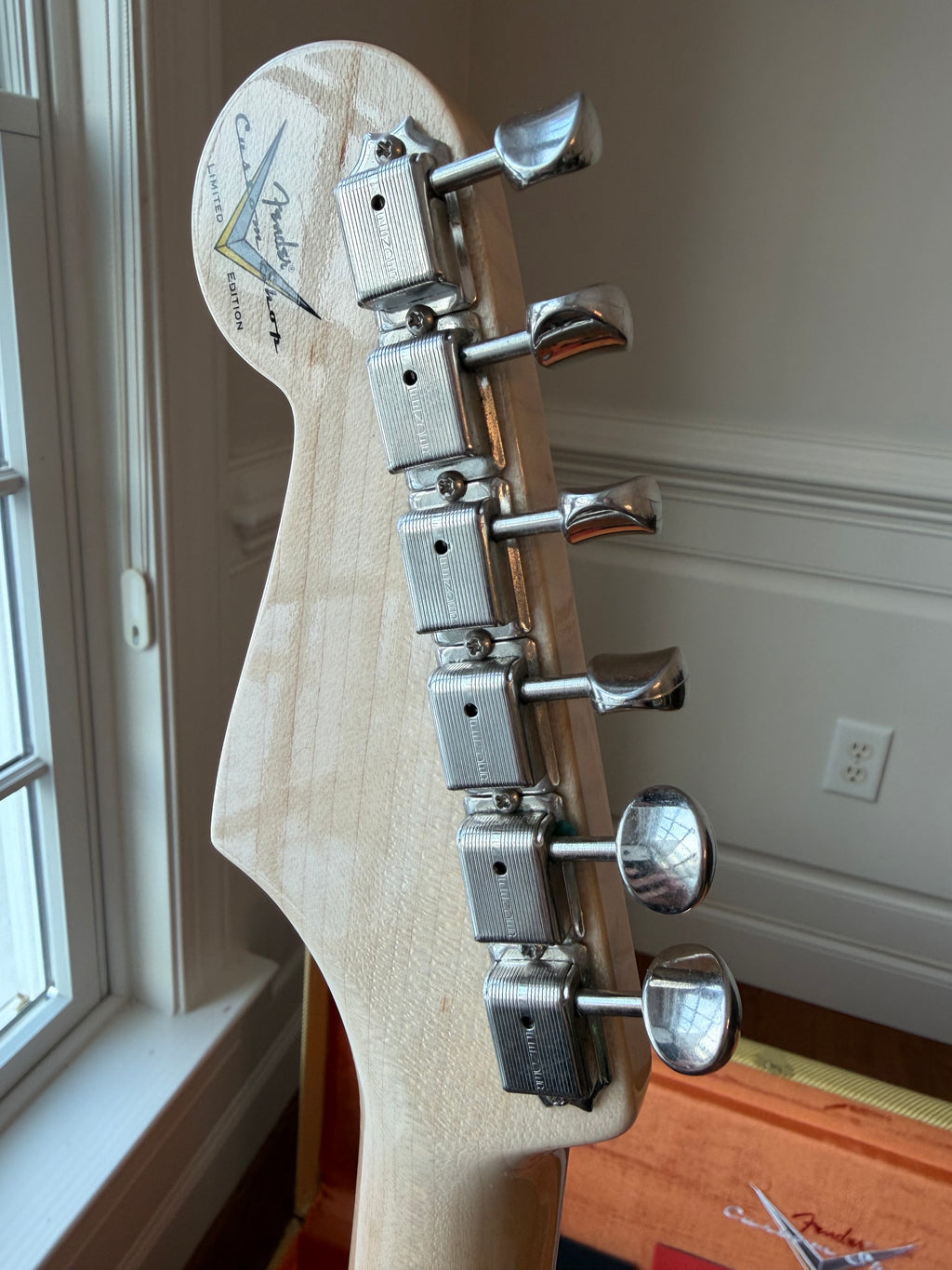 2026 Fender Custom Shop '58 Stratocaster W25 TCP Time Capsule - Aged Black - Image 8