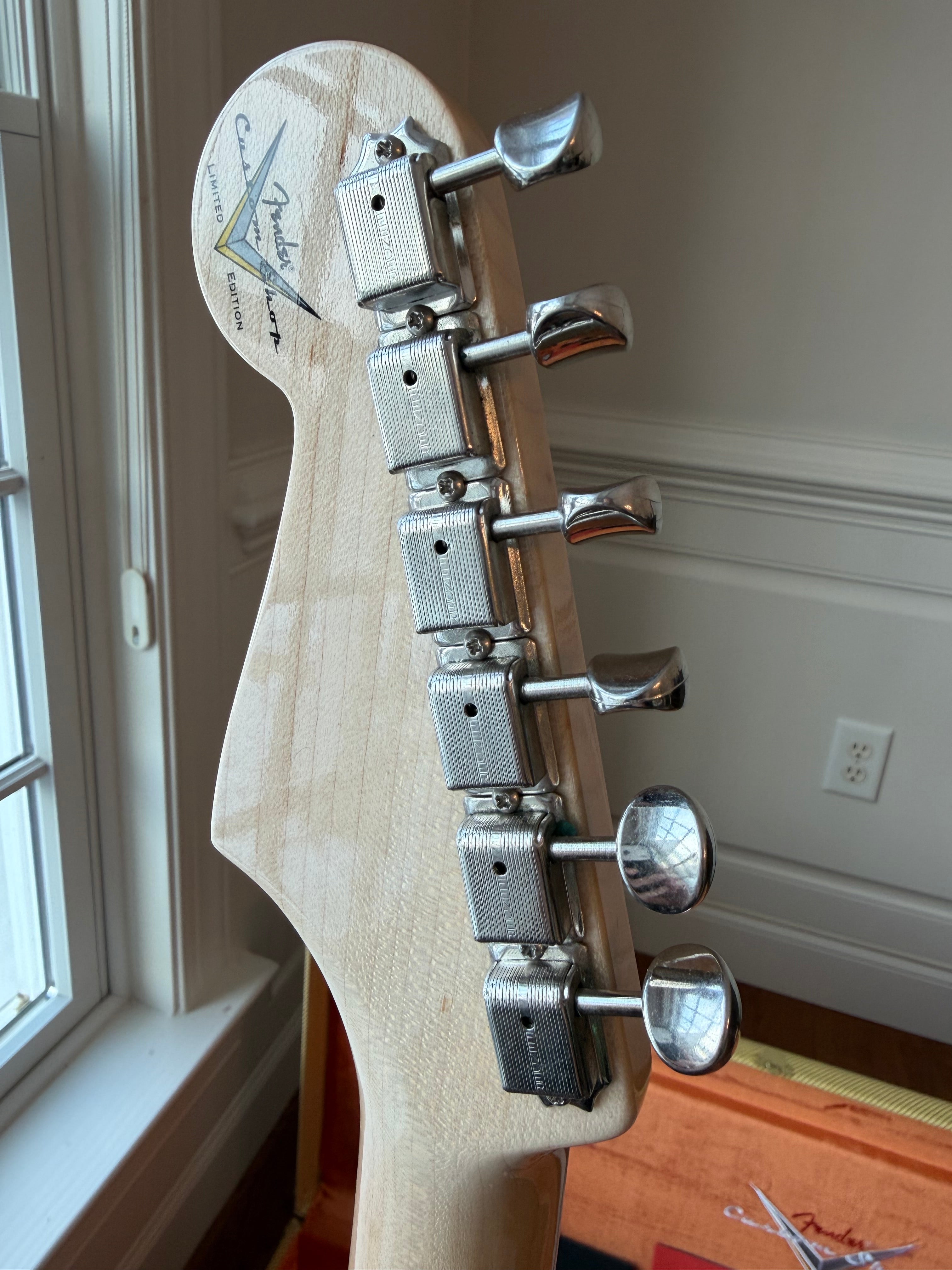 2026 Fender Custom Shop '58 Stratocaster W25 TCP Time Capsule - Aged Black - Image 8