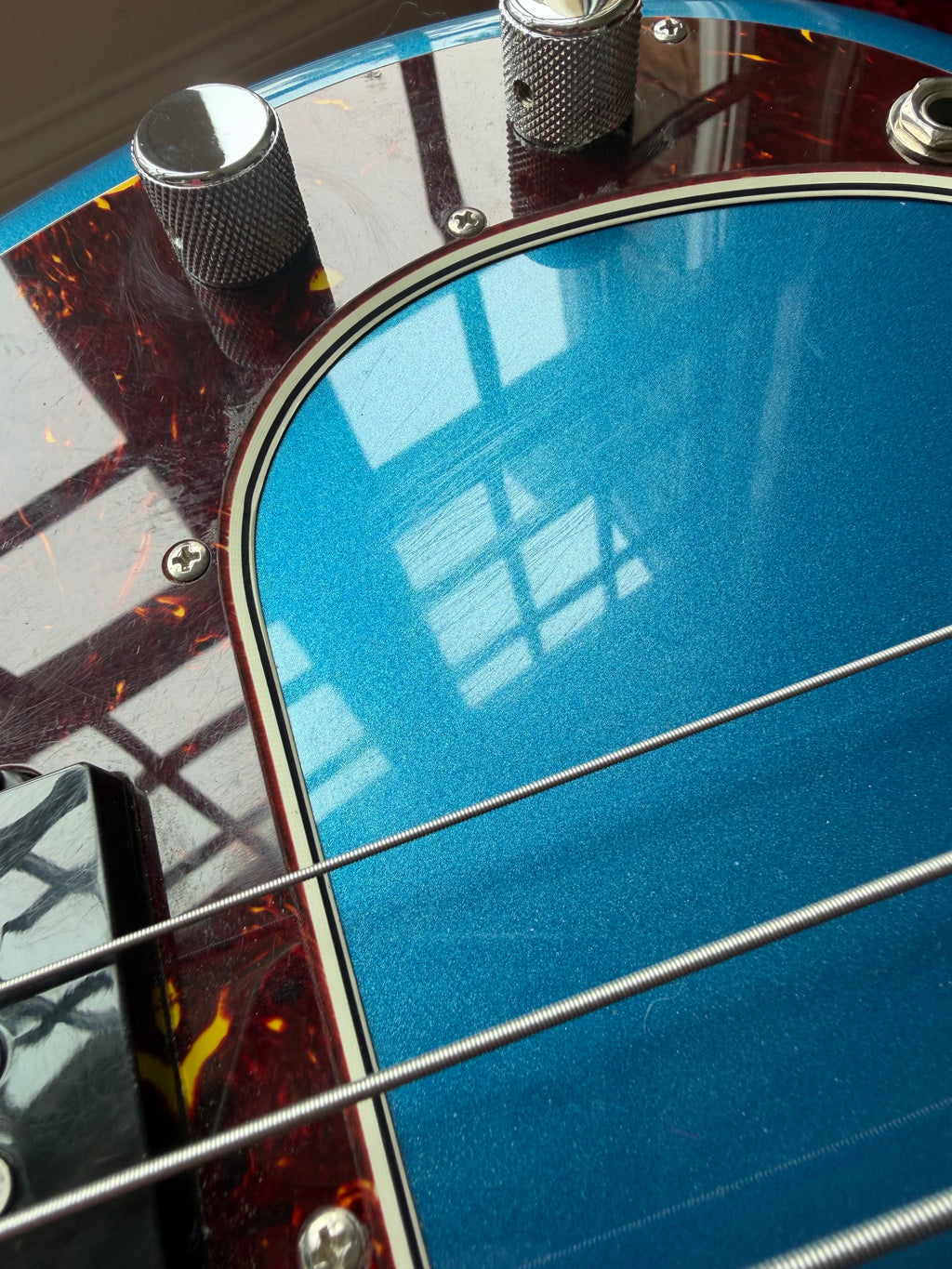 2022 Fender American Original 60s Precision Bass Rosewood - Lake Placid Blue
