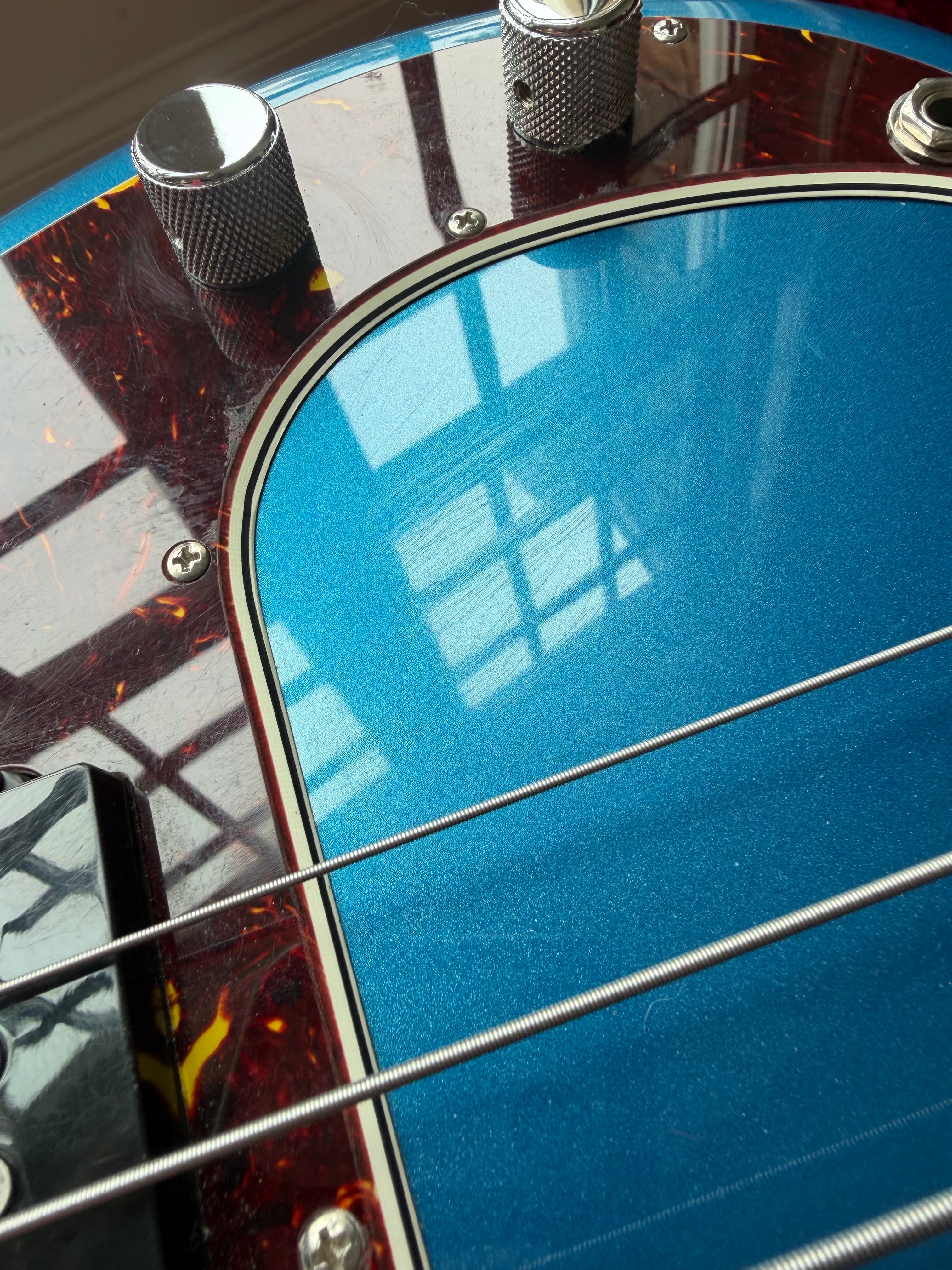 2022 Fender American Original 60s Precision Bass Rosewood - Lake Placid Blue