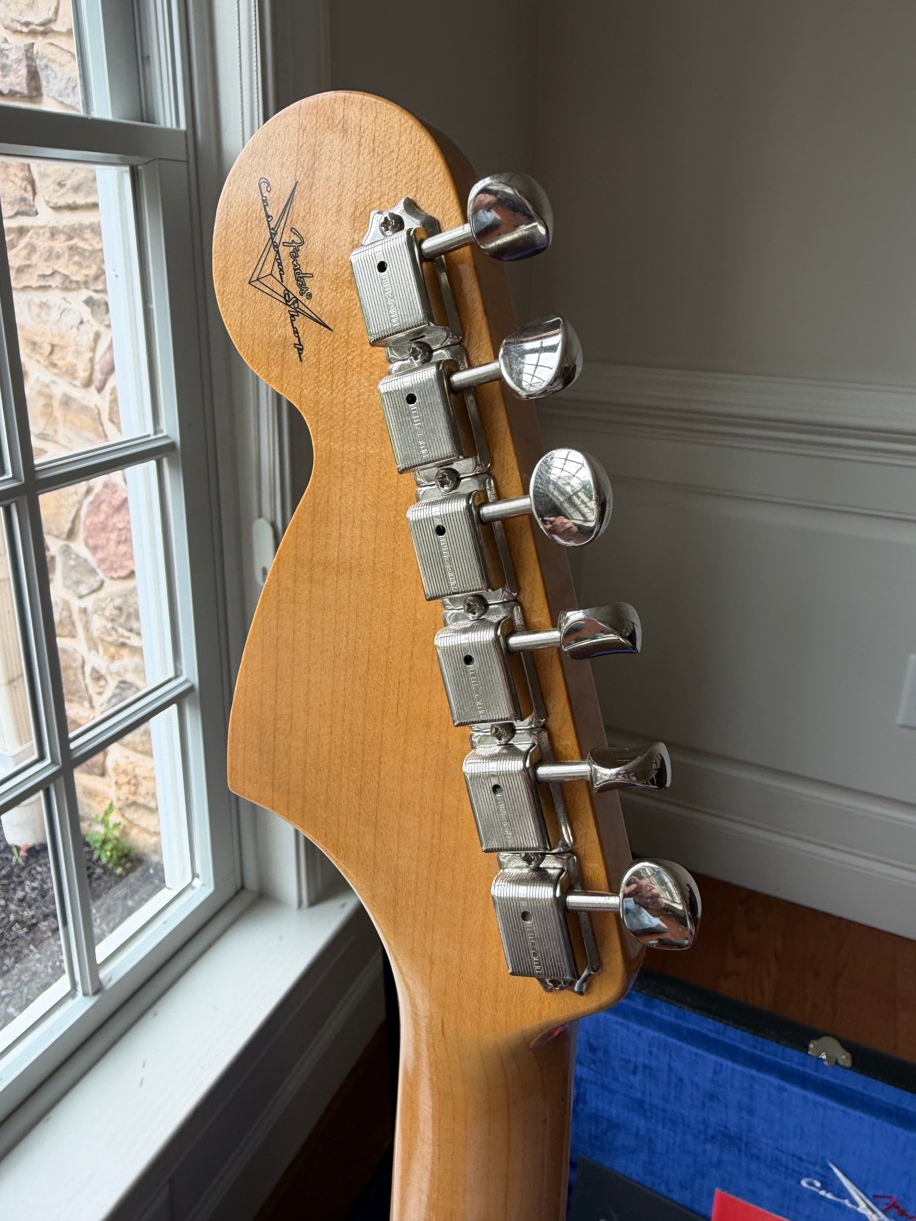 2024 Fender Custom Shop ‘67 Stratocaster Channel Bound Neck Relic - Aged Ocean Turquoise