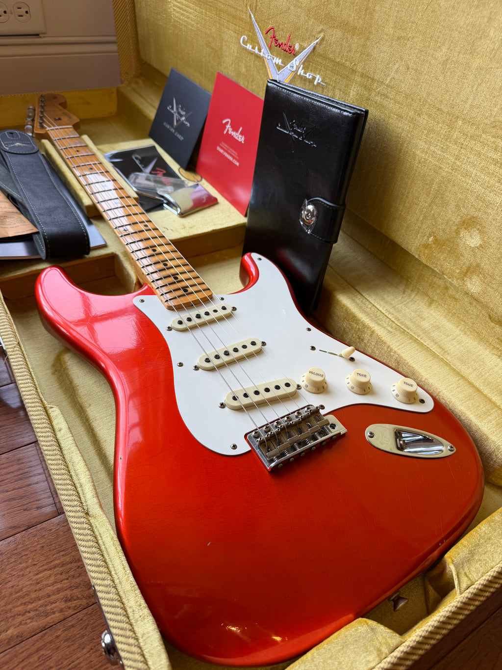 2025 Fender Custom Shop ‘57 Stratocaster Journeyman - Candy Tangerine