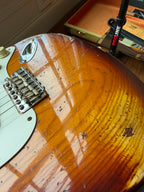 2026 Fender Custom Shop '57 Stratocaster SR25 Heavy Relic - Aged Violin Burst - Image 12