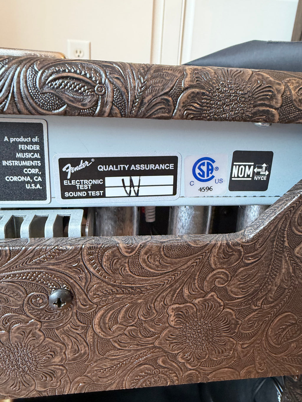Fender '65 Deluxe Reverb FSR Western CB w/Celestion Creamback G12M