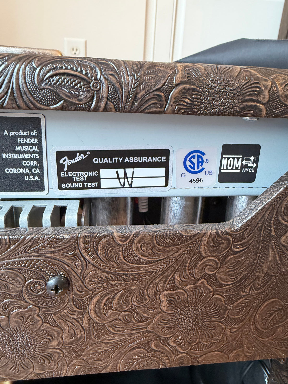 Fender '65 Deluxe Reverb FSR Western CB w/Celestion Creamback G12M