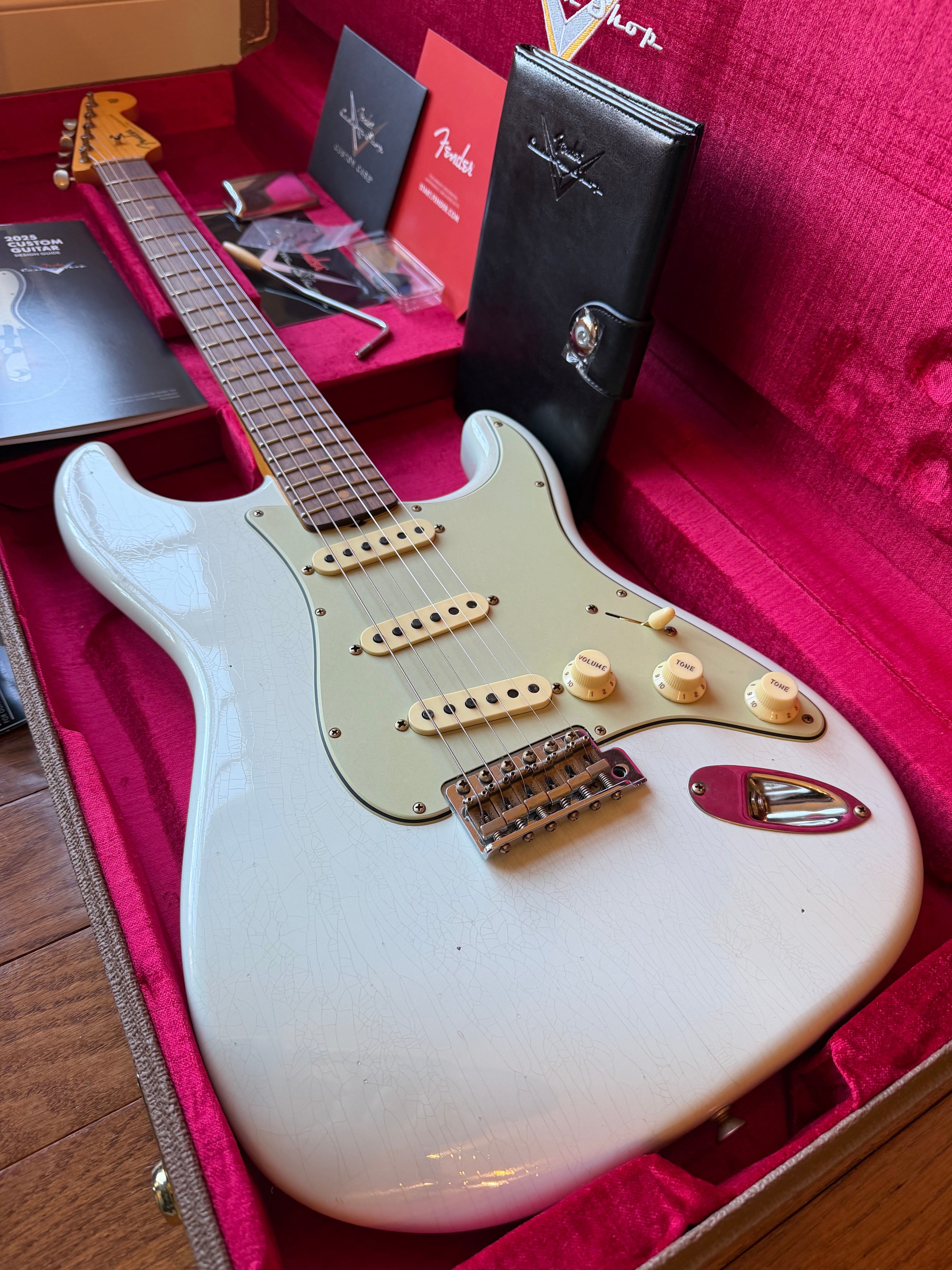 2025 Fender Custom Shop ‘59 Stratocaster Journeyman - Faded Aged Sonic Blue