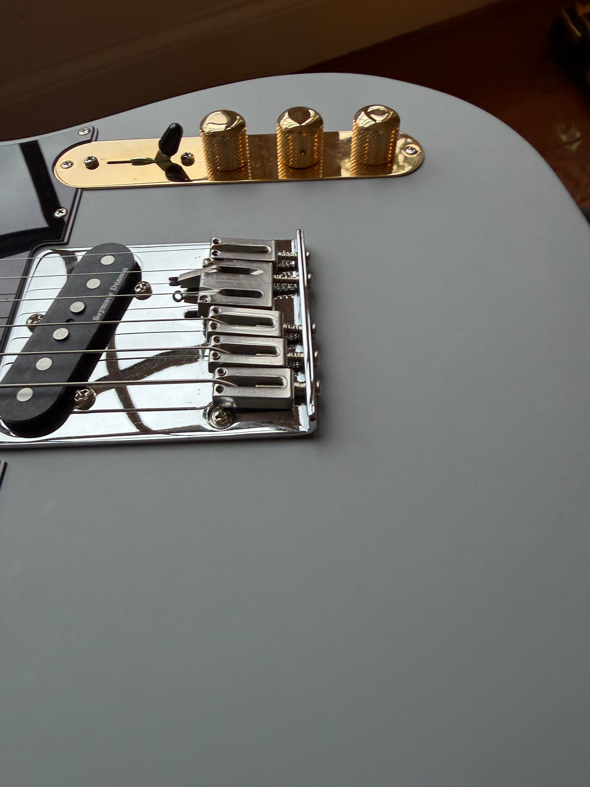 2021 Fender American Telecaster Brent Mason Signature B-Bender - Primer Gray