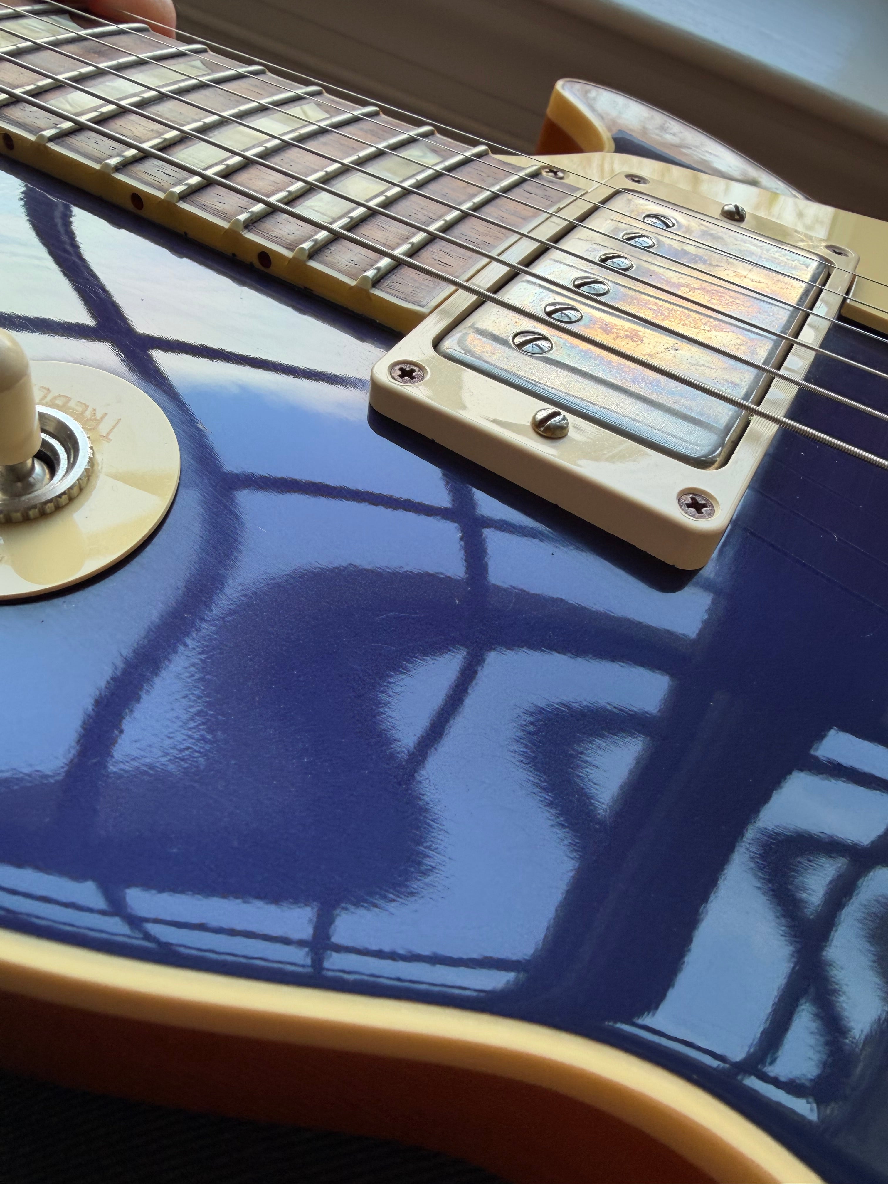 2019 Gibson Custom Shop '57 Reissue R7 Les Paul Standard - Candy Apple Blue - Image 15