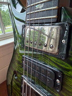 2019 PRS Special Semi-Hollow Wood Library Brazilian Korina - Jade Green Smokeburst