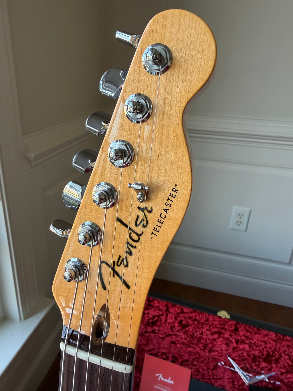 2025 Fender Custom Shop Telecaster W25 Custom Deluxe Limited Edition NOS - Seafoam Green Sparkle - Image 9