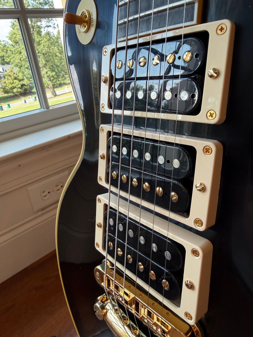 2026 Gibson Custom Shop Les Paul Custom Peter Frampton “Phenix” Inspired VOS - Ebony Black