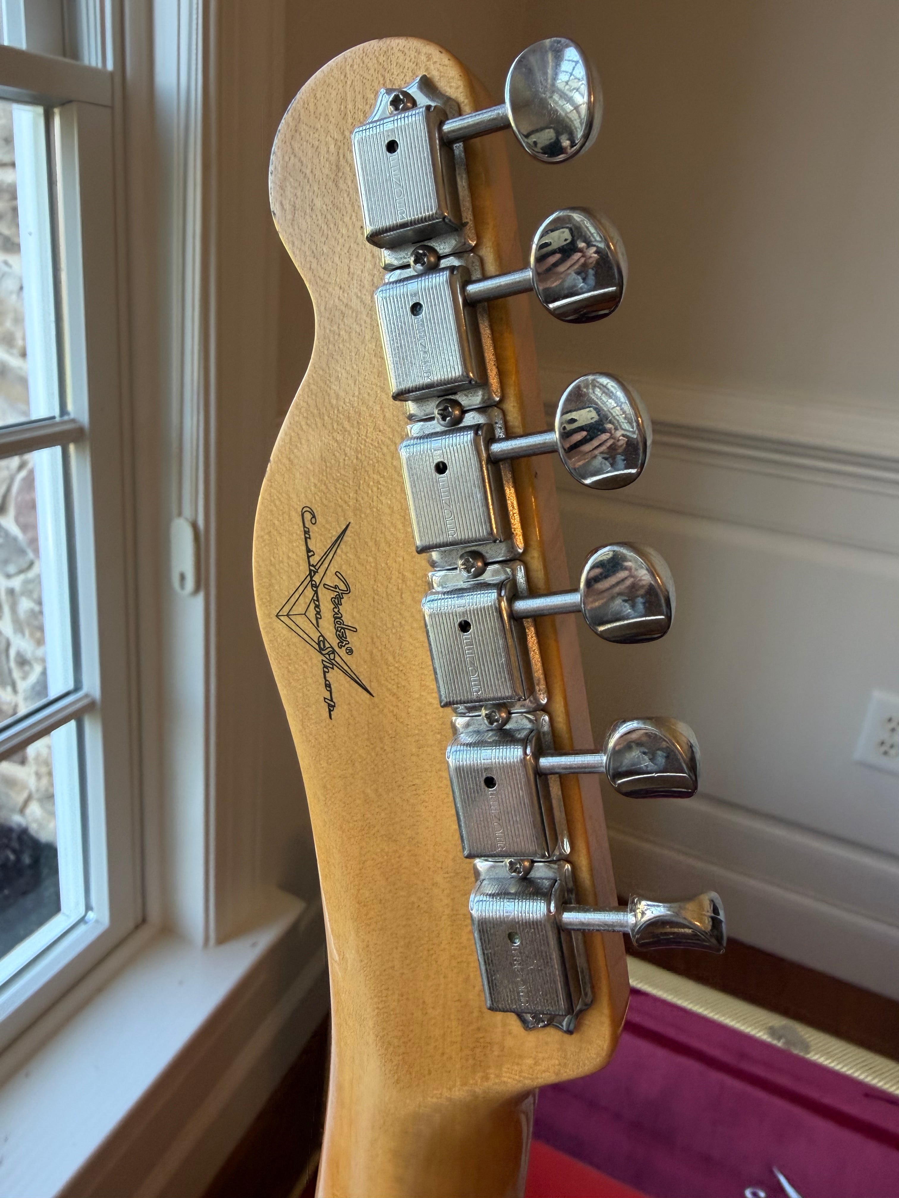 2025 Fender Custom Shop ‘55 Telecaster B5 Journeyman - Aged Natural Blonde