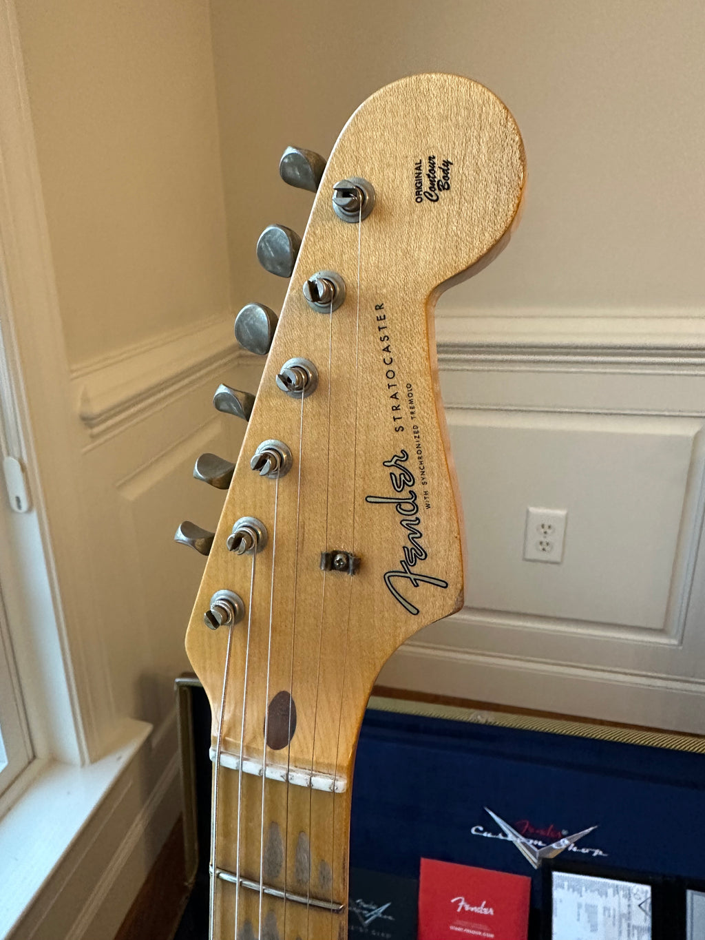 2025 Fender Custom Shop Fat 50s Stratocaster Relic B2 Limited - Super Faded Aged Sea Foam Green - Image 9