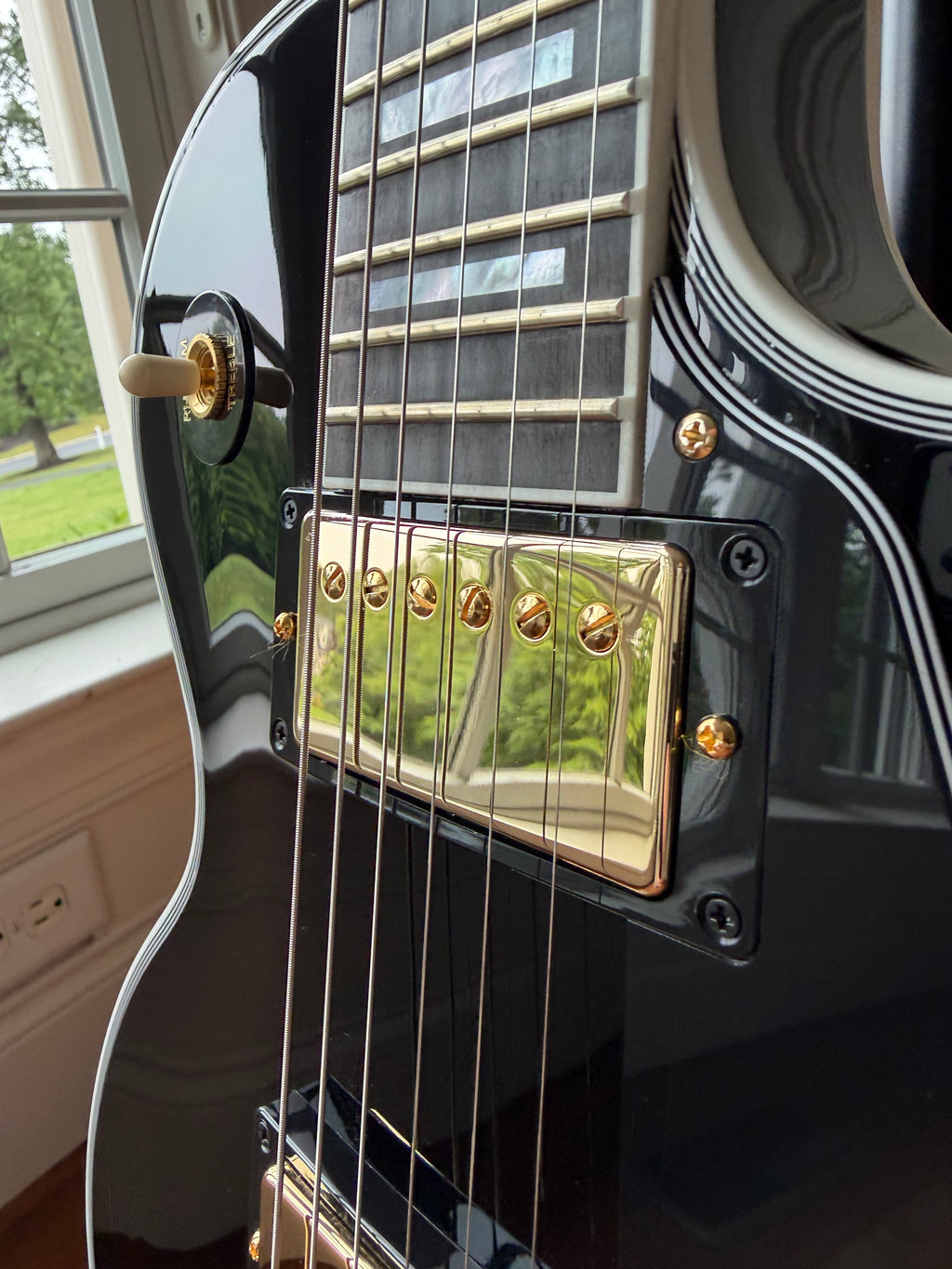 2026 Gibson Custom Shop Les Paul Custom - Ebony Black