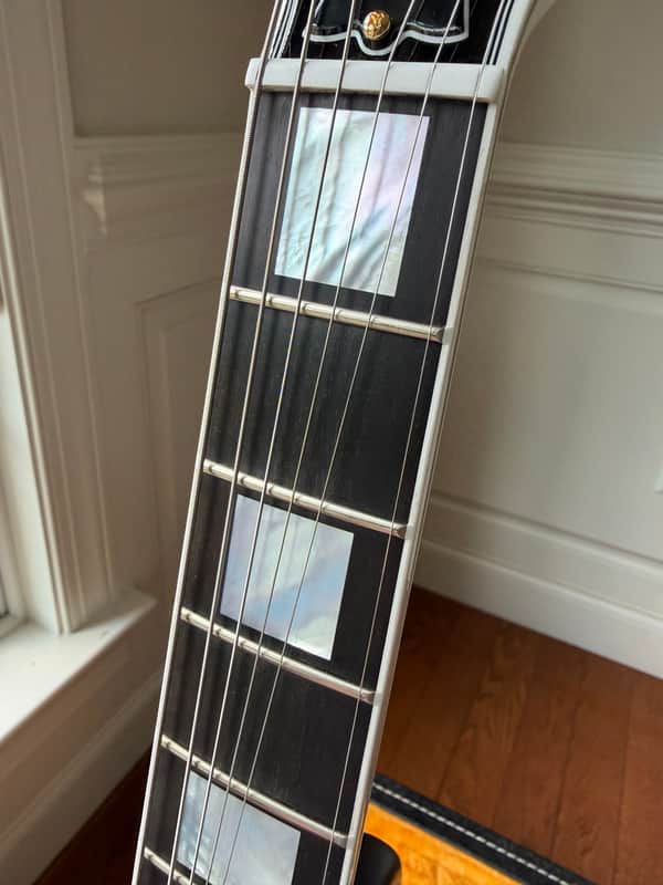2026 Gibson Custom Shop Les Paul Custom Ebony Fretboard - Alpine White