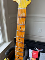 2026 Fender Custom Shop ‘69 Stratocaster SR25 Heavy Relic Matching Reverse Headstock - Aged Canary Yellow