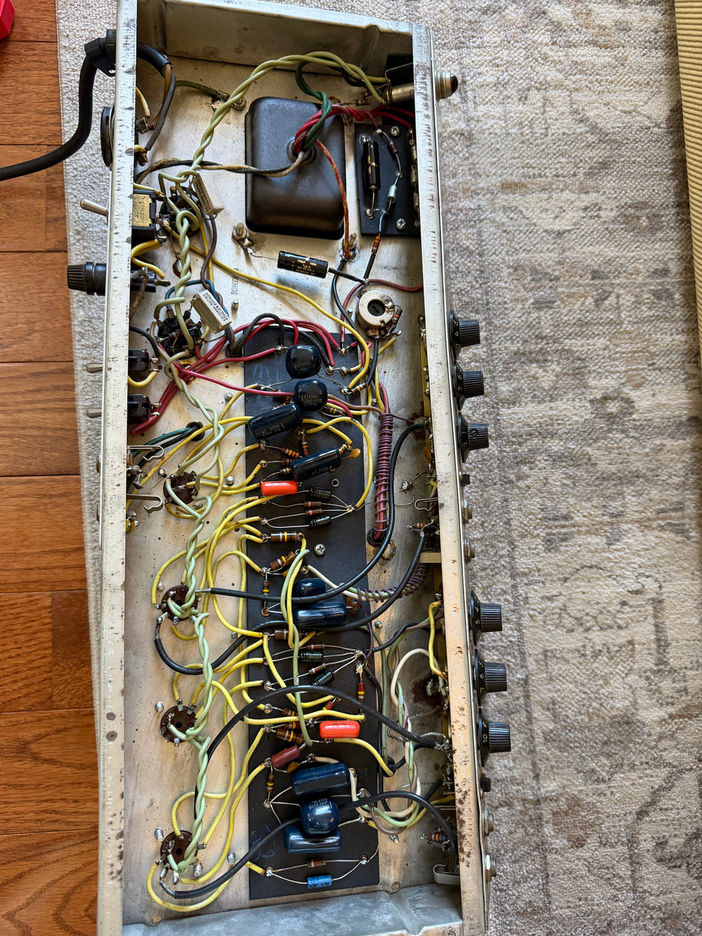 1976 Fender Bassman 50 Silverface Guitar Amp Head