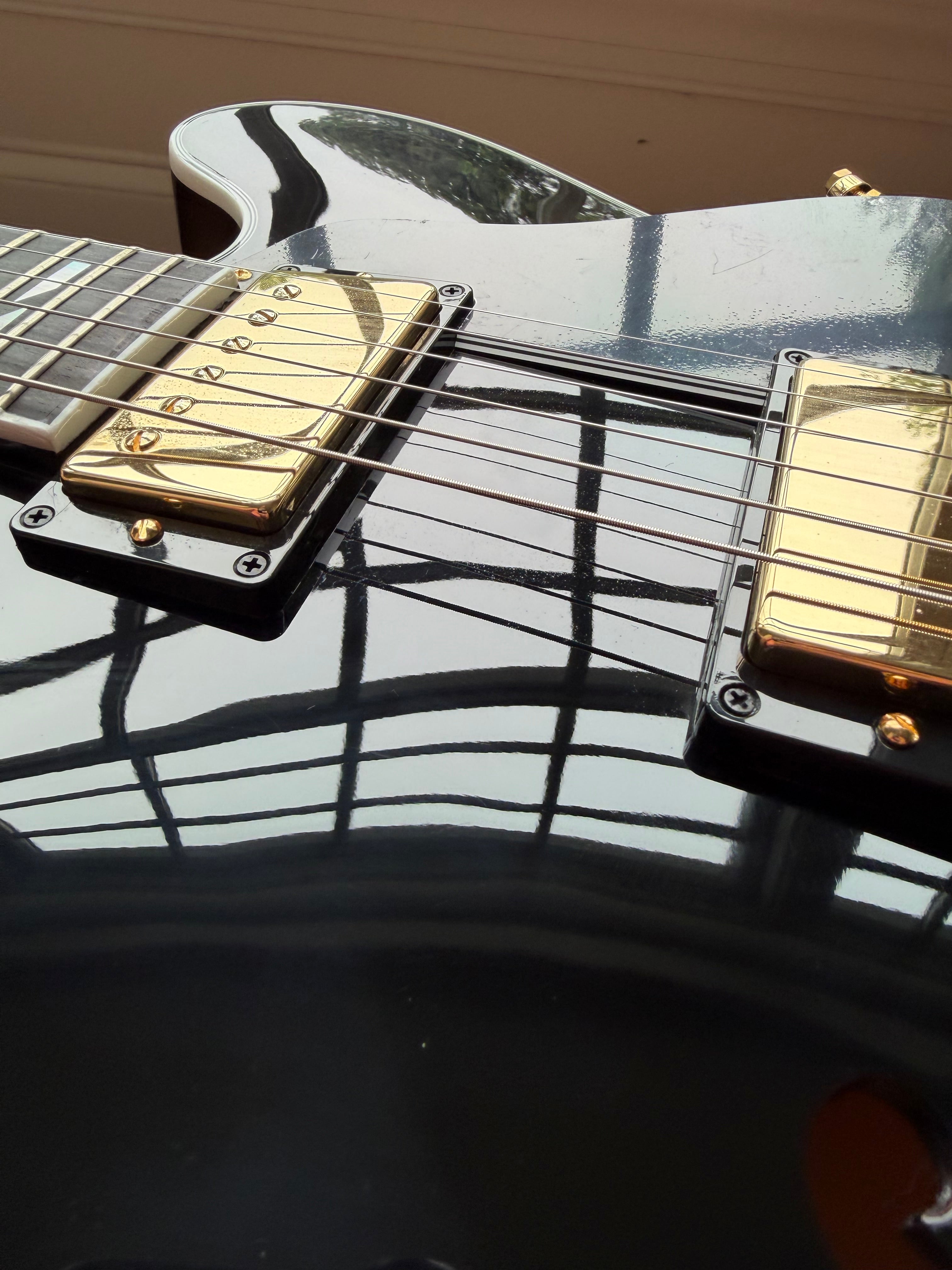 2026 Gibson ES Supreme - Ebony Black