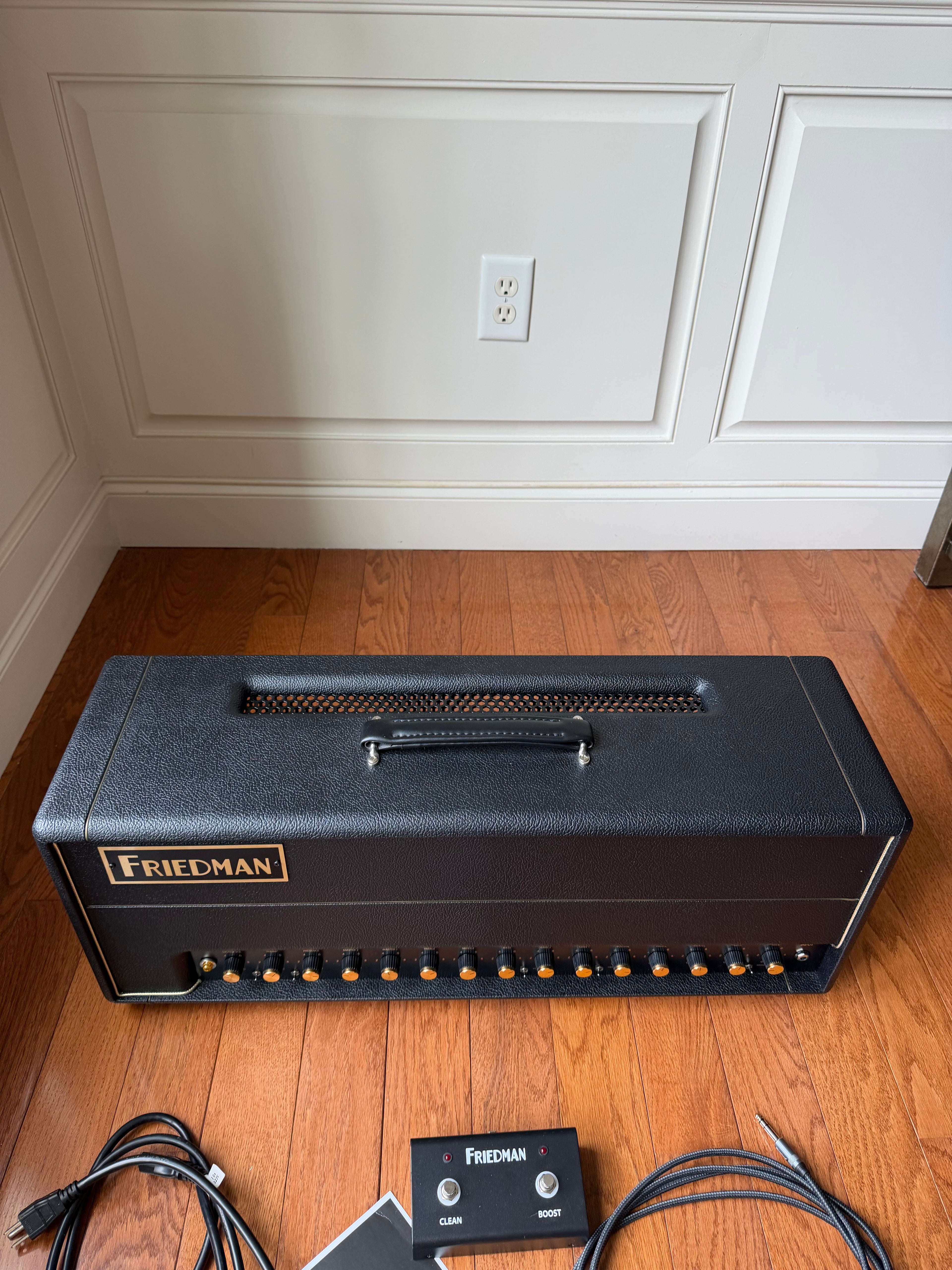 Friedman BE-100 Deluxe 3-Channel 100-Watt Guitar Amp Head
