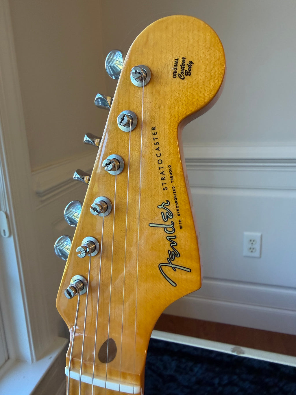 2025 Fender Eric Johnson Signature Stratocaster - White Blonde
