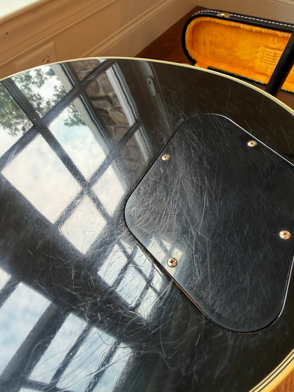 2023 Gibson Custom Shop Les Paul Custom ‘57 Reissue 3 Pickup Black Beauty - Ebony Black