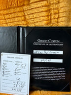 2026 Gibson Custom Shop Les Paul Custom ‘68 Reissue - Ebony Black
