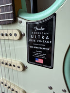 2026 Fender American Ultra Luxe Vintage 60s Stratocaster - Sea Foam Green