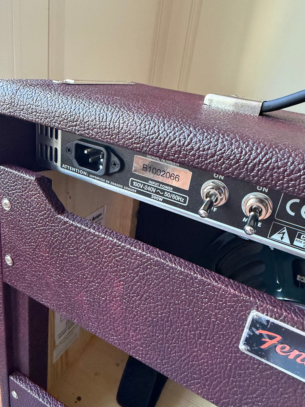 2025 Fender FSR Tone Master Princeton 12-Watt Guitar Amp Combo - Wine