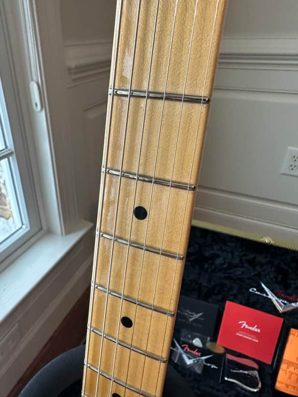 2025 Fender Custom Shop ‘54 Telecaster TCP Time Capsule - Faded Aged Fiesta Red